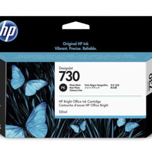 Bläckpatron HP P2V67A 730 foto-svart