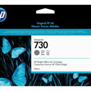 Bläckpatron HP P2V66A 730 grå