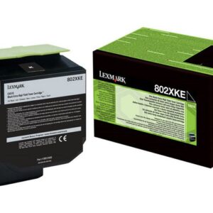 Toner LEXMARK 80C2XKE 8K svart