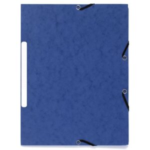 Gummibandsmapp EXACOMPTA 3kl Blue A. blå