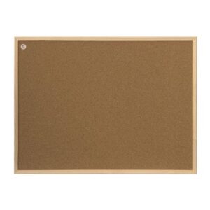 Anslagstavla kork träram 90x60cm
