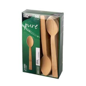 Bestick Sked PURE bambu 17cm 50/fp