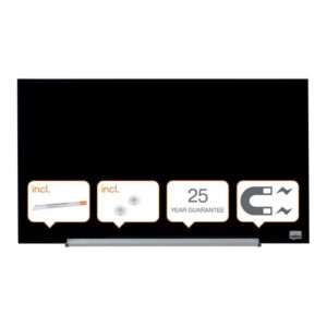 Glastavla NOBO 31' Widescreen svart