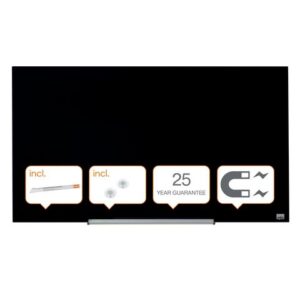 Glastavla NOBO 45' Widescreen svart