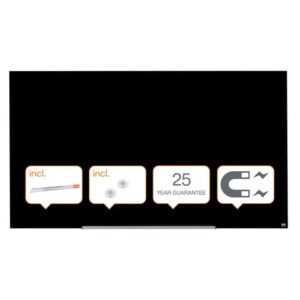 Glastavla NOBO 85' Widescreen svart
