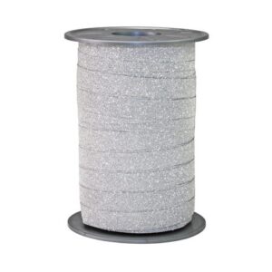 Glitterband silver 10mmx100m