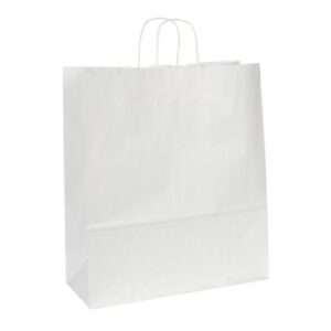 Bärkasse large vit 150/fp