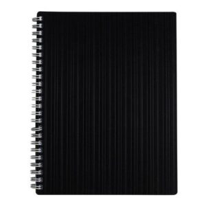 Ant.block A4 70g 70bl linj PP svart