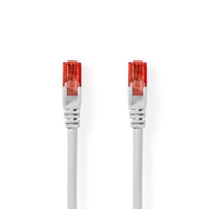 Kabel NEDIS Nätverk UTP Cat6 10m vit