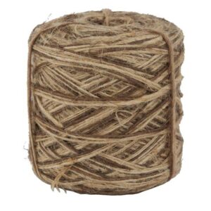 Juteband melerad brun 166m
