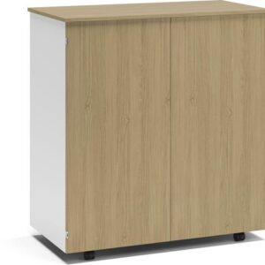 Arbetsplats Cubic vit/ek