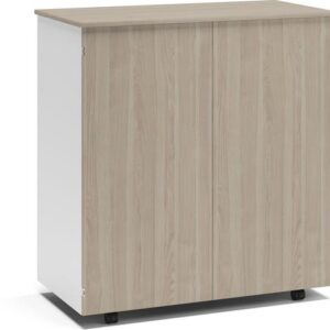 Arbetsplats Cubic vit/vit ask