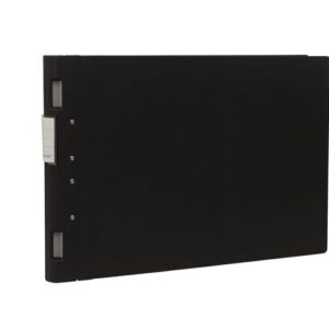 Gaffelpärm KEBAergo LA3 40mm svart/svart
