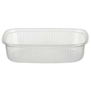 Bägare Rektangulär PP 125 ml 100/fp