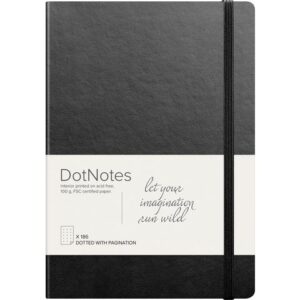 Anteckningsbok DotNotes FSC svart