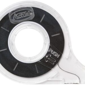 Uppdelningsband ACTUAL 2mmx13m svart