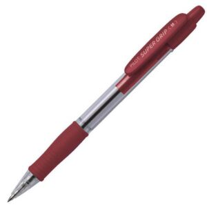 Kulpenna PILOT Super Grip med 1,0 röd
