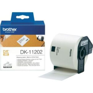 Etikett BROTHER DK11202 62x100mm 300/fp