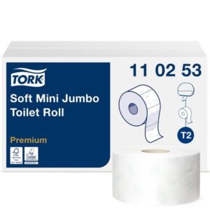 Toalettpapper TORK Pre T2 2-lag 12/fp