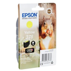 Bläckpatron EPSON C13T37844010 gul