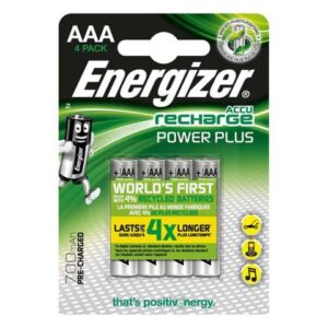 Batteri Laddbar ENERGIZER P-P AAA 4/fp