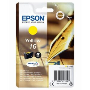 Bläckpatron EPSON C13T16244012 gul