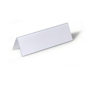 Bordsskylt DURABLE 210x61mm 25/fp