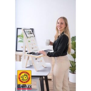Bord SUN-FLEX Easydesk Rise vit
