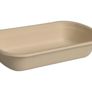 Matlåda takeaway Bagasse 1000ml 125/fp