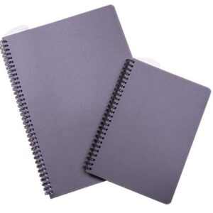 Anteckningsblock PP A4 90bl grå