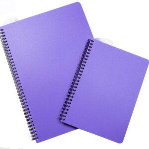 Anteckningsblock PP A4 90bl lila