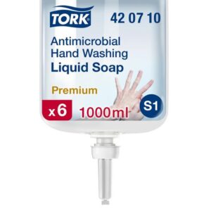 Tvål TORK S1 Antimikrobiell Flyt. 1L