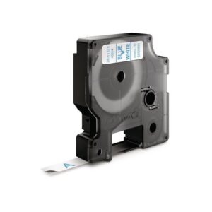 Tape DYMO D1 9mm blå på vit