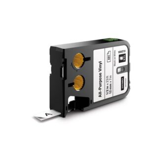 Tape DYMO XTL 12mm sva på vit 7m 1868751