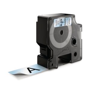 Tape DYMO D1 24mm svart på klar