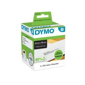 Etikett DYMO LW 89x28mm 260/fp