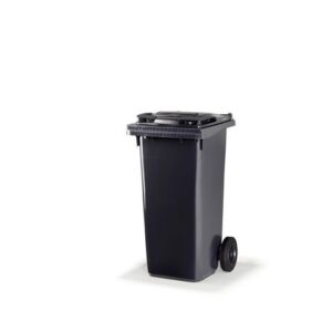 Sopkärl med lock SEP Citec 120L grå