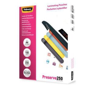 Laminat FELLOWES A4 250mic klar 100/fp
