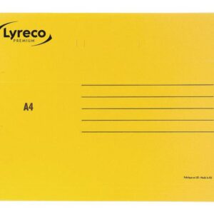 Hängmapp LYRECO premium A4 gul 25/fp