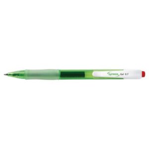 Gelpenna LYRECO återvunnen 0,7mm röd