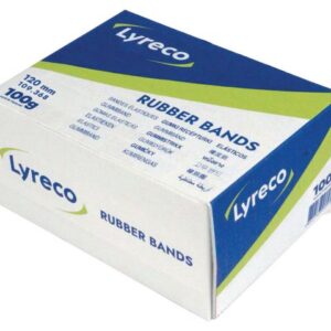 Gummiband LYRECO 120x2mm nr22 100g180/fp