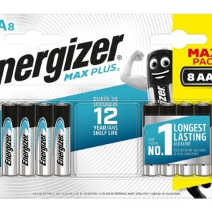 Batteri ENERGIZER Max Plus AAA 8/fp