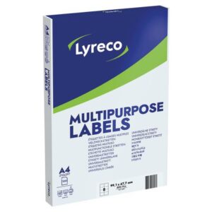 Etikett LYRECO 99,1x67,7mm 800/fp