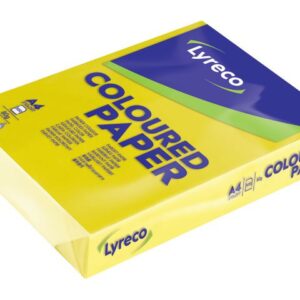 Kop.ppr LYRECO A4 80g oh solgult 500/fp