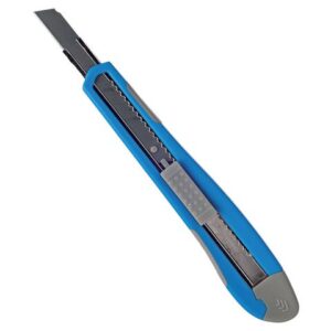 Hobbykniv LYRECO 9mm blå/grå