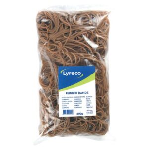 Gummiband LYRECO 80x2mm 500g 1320/fp