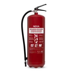 Brandsläckare NEXA 12kg pulver 55A röd