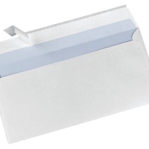 Kuvert LYRECO M65 PS112x220mm vit 500/fp