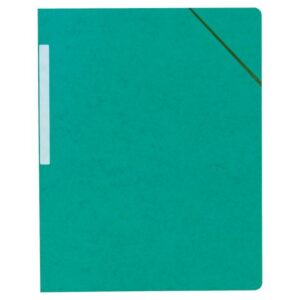 Gummibandsmapp LYRECO kart A4 grön 10/fp