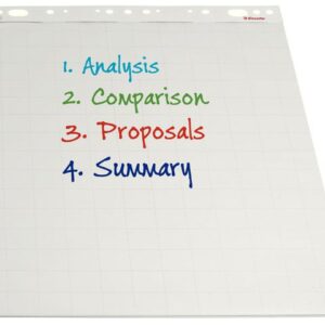 Blädderblock TMP 60x84cm ol/l/rut 5/fp